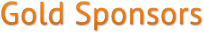 Gold Sponsors Gold Sponsors
